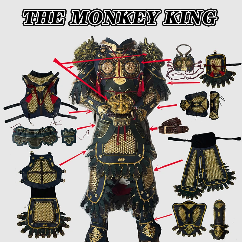 Chinese Style Black Myth Wukong Armor Armor Imitation Mountain Pattern Split Armor Real Person Wearable Imitation Metal For Cos
Chinese Style Black Myth Wukong Armor Armor Imitation Mountain Pattern Split Armor Real Person Wearable Imitation Metal For Cos