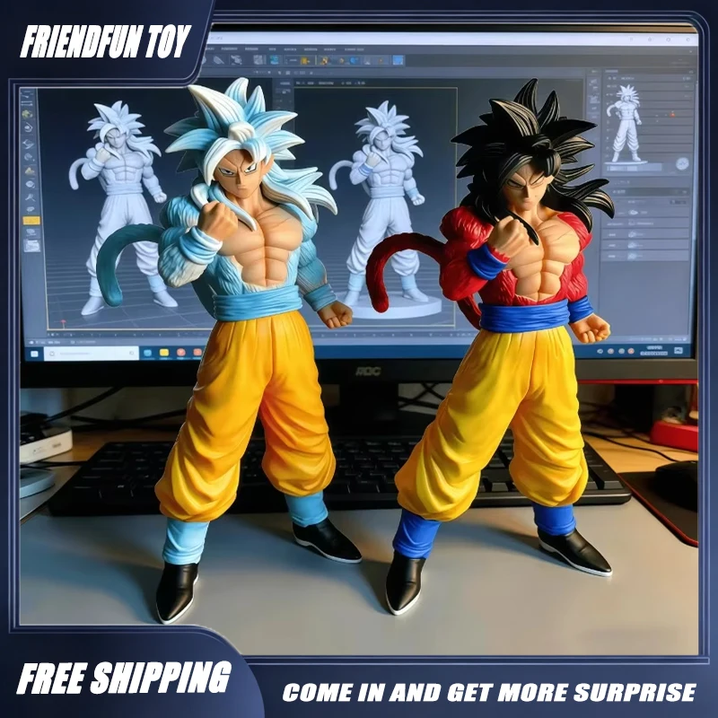 30CM Dragon Ball Son Goku Anime Figure Super Saiyan 4 Goku Figurine PVC Action Figures Collection Model Toy For Children Gifts
30CM Dragon Ball Son Goku Anime Figure Super Saiyan 4 Goku Figurine PVC Action Figures Collection Model Toy For Children Gifts