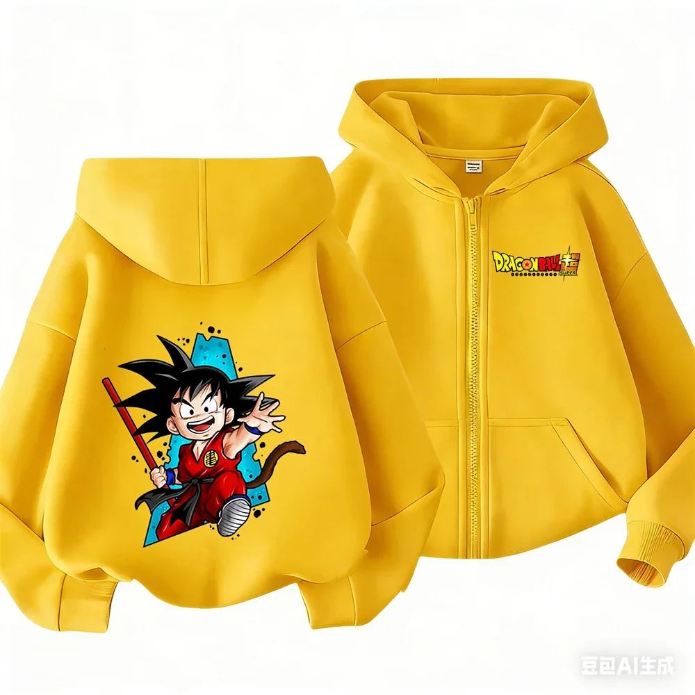Spring Fall Children Goku Sweatshirt Boys Hoodie Dragon Ball Zipper Hoodie Kids Super Saiyan Anime Clothes
Spring Fall Children Goku Sweatshirt Boys Hoodie Dragon Ball Zipper Hoodie Kids Super Saiyan Anime Clothes