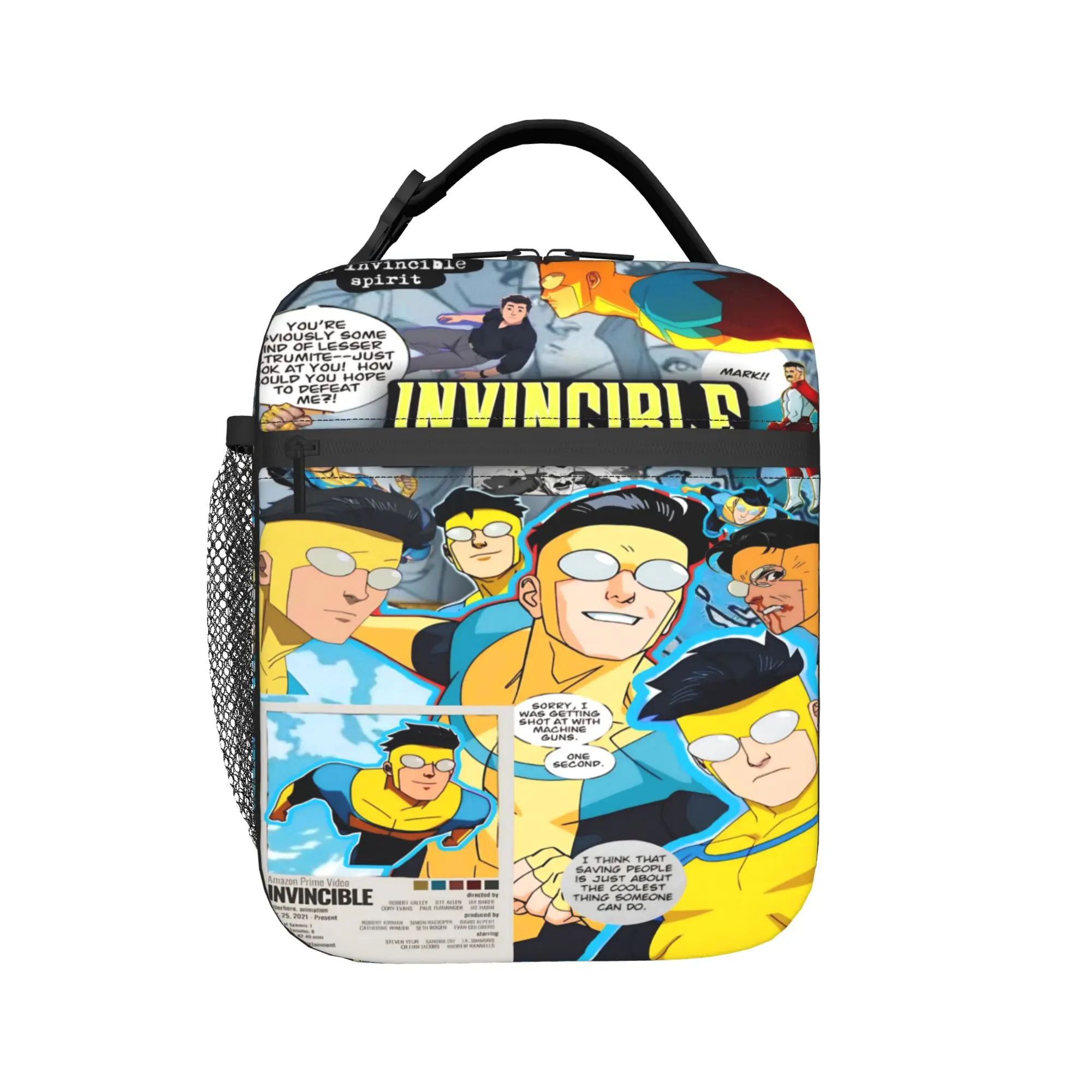 Insulated Lunch Bags Invincibles Comic Accessories Lunch Container Unique Design Cooler Thermal Bento Box For School
Insulated Lunch Bags Invincibles Comic Accessories Lunch Container Unique Design Cooler Thermal Bento Box For School
