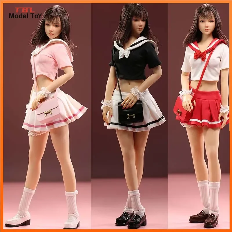1/6 Scale Japan Sexy School Student Uniforms Cheerleading Tops with Skirt Set Model for 12in Female Soldier Action Figure Toys
1/6 Scale Japan Sexy School Student Uniforms Cheerleading Tops with Skirt Set Model for 12in Female Soldier Action Figure Toys
