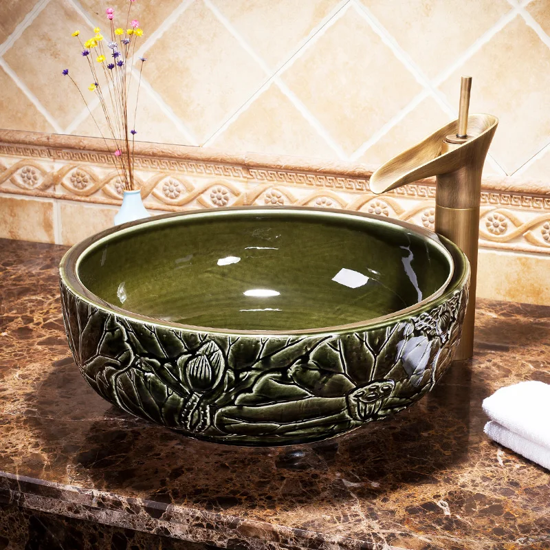 Chinese style wash basin fine ceramics bathroom wash basin bathroom sink ceramic foot wash basin bathroom sinks
Chinese style wash basin fine ceramics bathroom wash basin bathroom sink ceramic foot wash basin bathroom sinks