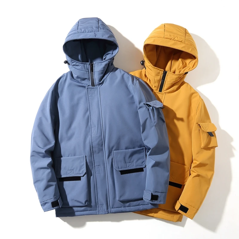 Men Windbreaker Hooded Cargo Jacket Mens Winter Pocket Jacket Male Nice Waterproof Warm Casual Streetwear Jacket Coats
Men Windbreaker Hooded Cargo Jacket Mens Winter Pocket Jacket Male Nice Waterproof Warm Casual Streetwear Jacket Coats