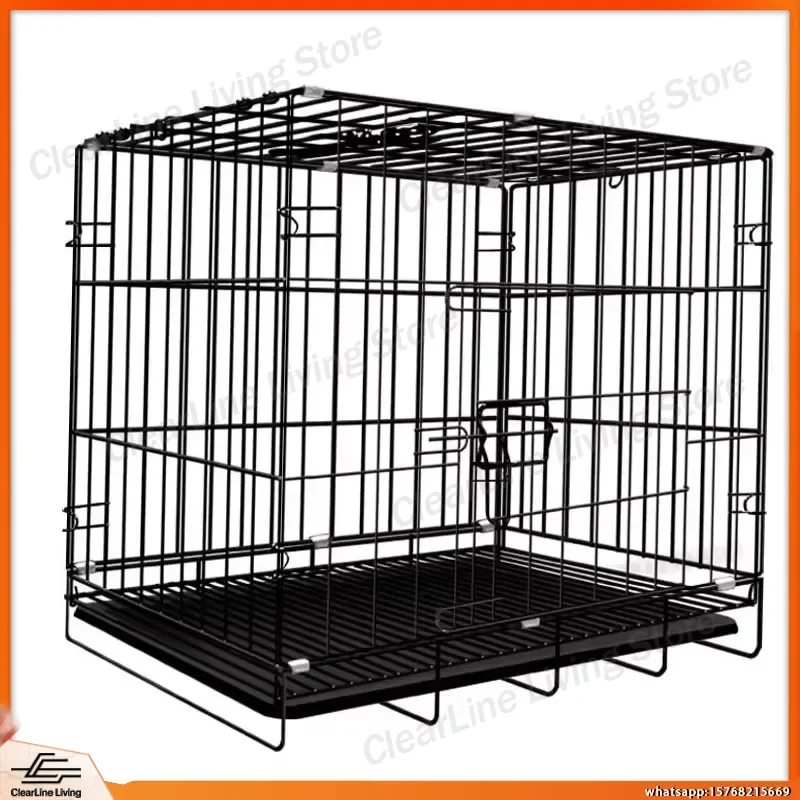 Stainless Steel Dog Crate for Large Dogs Heavy Duty Metal Pet Cage with Wire Mesh Outdoor Indoor Kennel Dog House Desk Style
Stainless Steel Dog Crate for Large Dogs Heavy Duty Metal Pet Cage with Wire Mesh Outdoor Indoor Kennel Dog House Desk Style