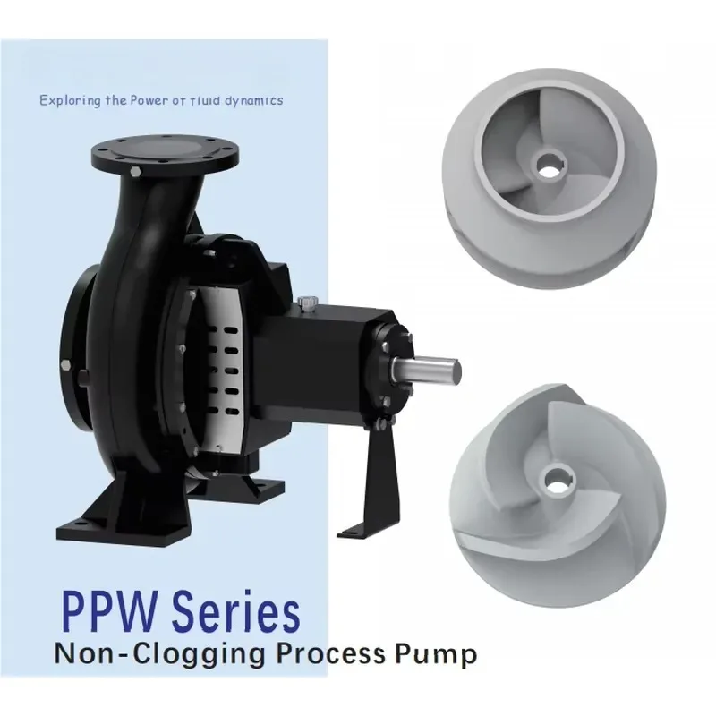 Factory Direct Hot Sale Non-Clogging Process Pump: Three Vanes for Contaminated Liquids with Solid Particles up to 100mm
Factory Direct Hot Sale Non-Clogging Process Pump: Three Vanes for Contaminated Liquids with Solid Particles up to 100mm