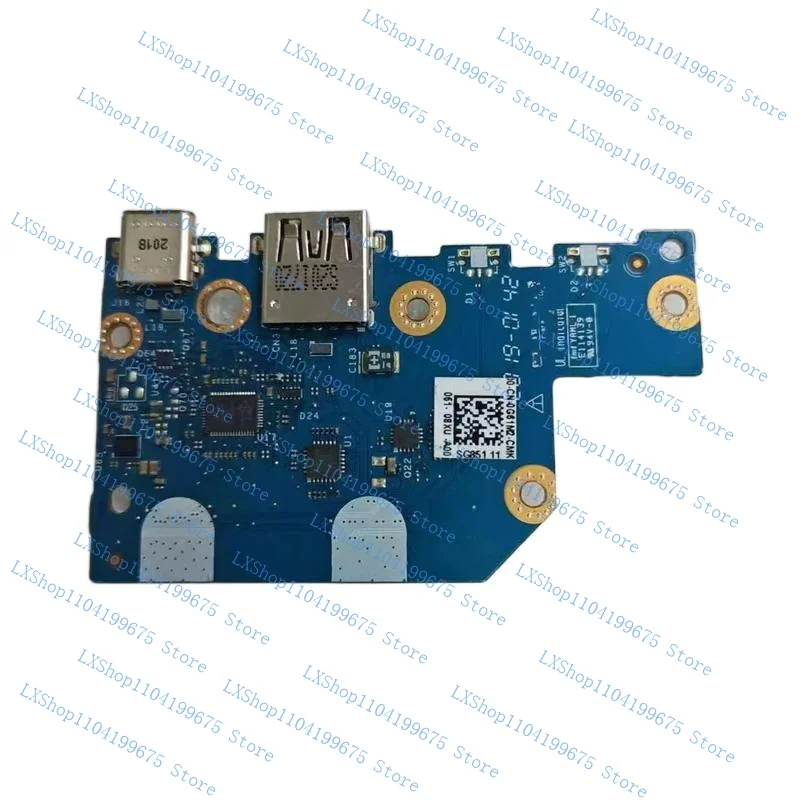 For Dell Chromebook 3100 Laptop Replace USB Board G61M2 RJ2NM LS-G851P 100% Full Tested
For Dell Chromebook 3100 Laptop Replace USB Board G61M2 RJ2NM LS-G851P 100% Full Tested