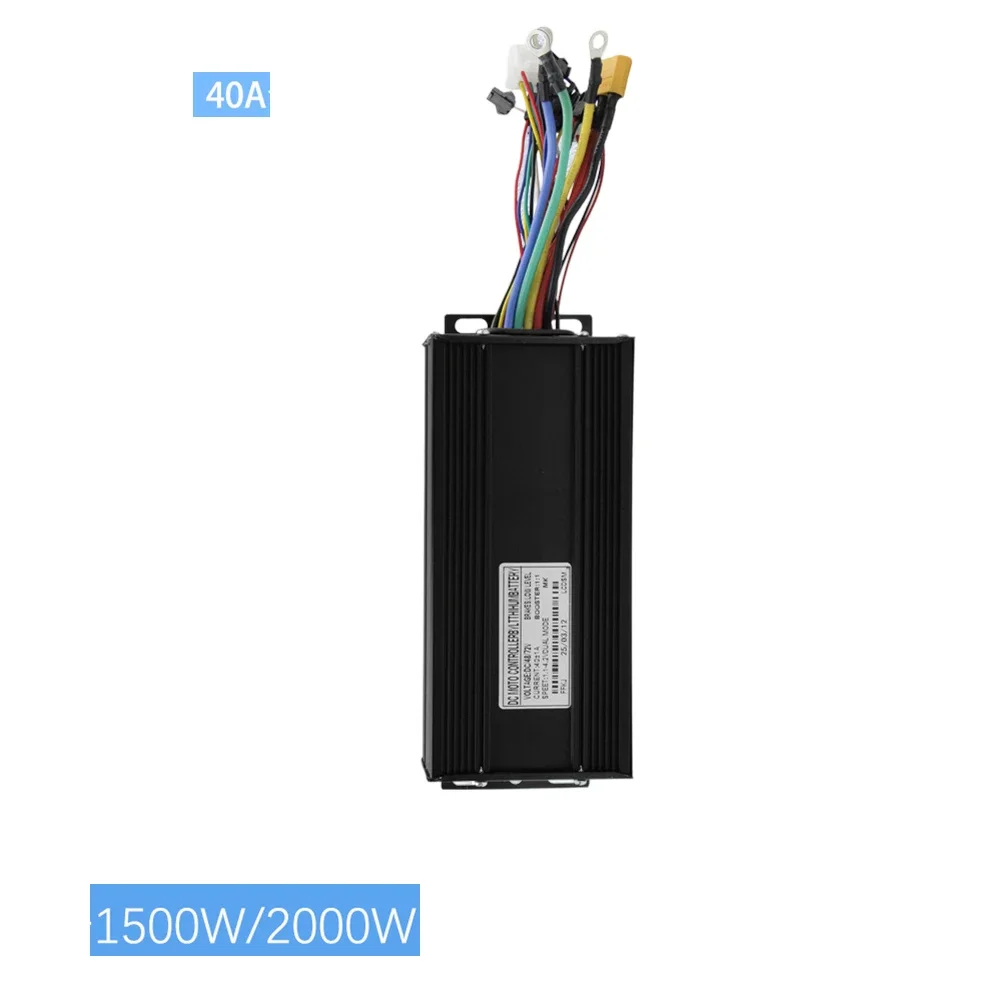 48V-72V 40A E-bike Controller Intelligent 3-mode Sine Wave For Brushless Motor 15 MOS 48V/52V/60V/72V 40A E-bike Controller
48V-72V 40A E-bike Controller Intelligent 3-mode Sine Wave For Brushless Motor 15 MOS 48V/52V/60V/72V 40A E-bike Controller