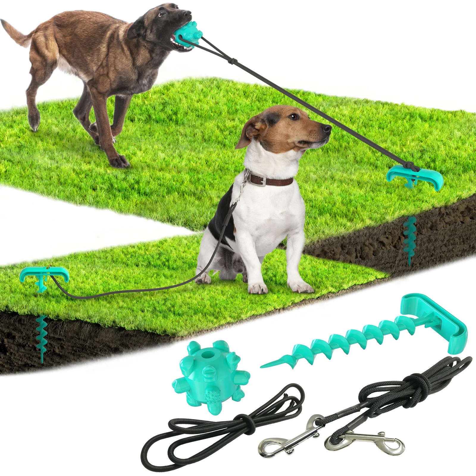 Multifunctional outdoor dog stake ground spike tug-of-war toys outdoor training tethering dog dog toothbrush grinding teeth
Multifunctional outdoor dog stake ground spike tug-of-war toys outdoor training tethering dog dog toothbrush grinding teeth