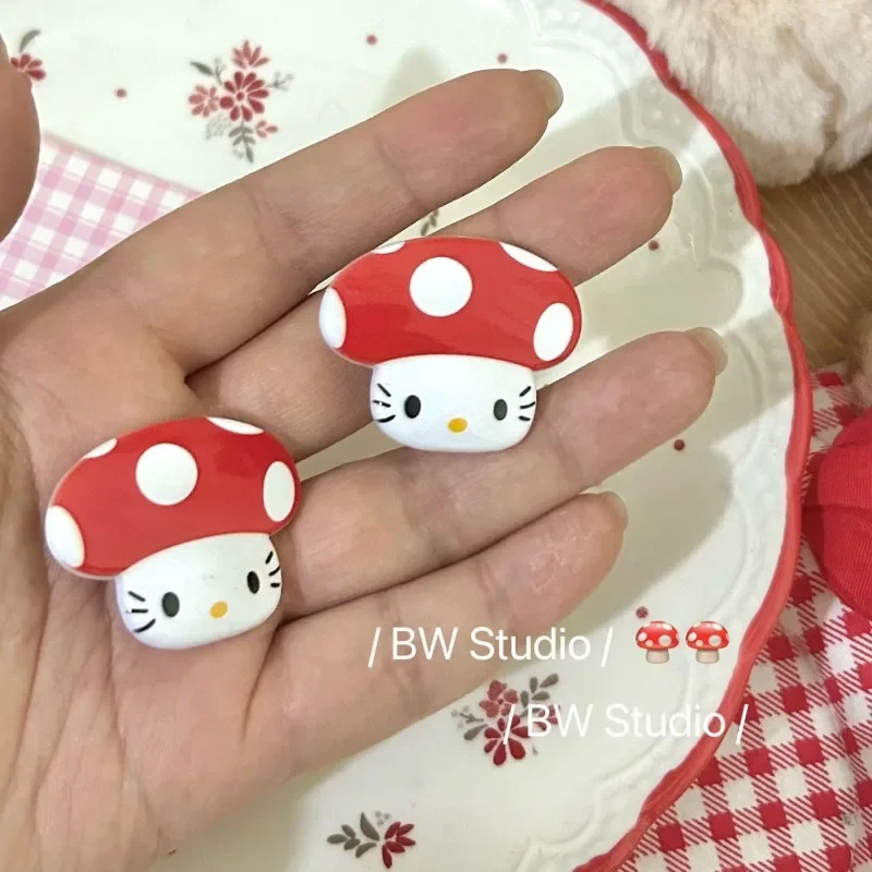 Girly Heart Hello Kitty Anime Kawaii MINISO Mushroom Children Hair Clip Cute Cartoon Headwear Accessories Pendant Gifts Toys
Girly Heart Hello Kitty Anime Kawaii MINISO Mushroom Children Hair Clip Cute Cartoon Headwear Accessories Pendant Gifts Toys