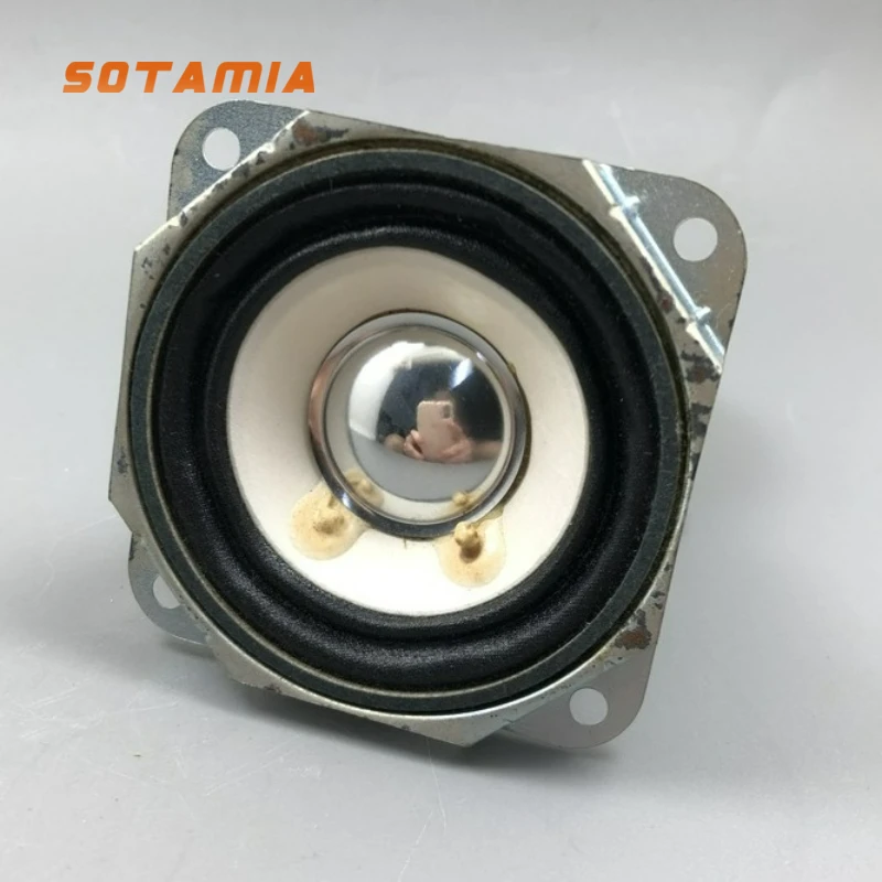 SOTAMIA 2Pcs 2.75 Inch Full Range Audio Speaker 72mm 8 Ohm 60W Home Theater Mini Fold Angle Speaker Computer Bluetooth Speaker
SOTAMIA 2Pcs 2.75 Inch Full Range Audio Speaker 72mm 8 Ohm 60W Home Theater Mini Fold Angle Speaker Computer Bluetooth Speaker