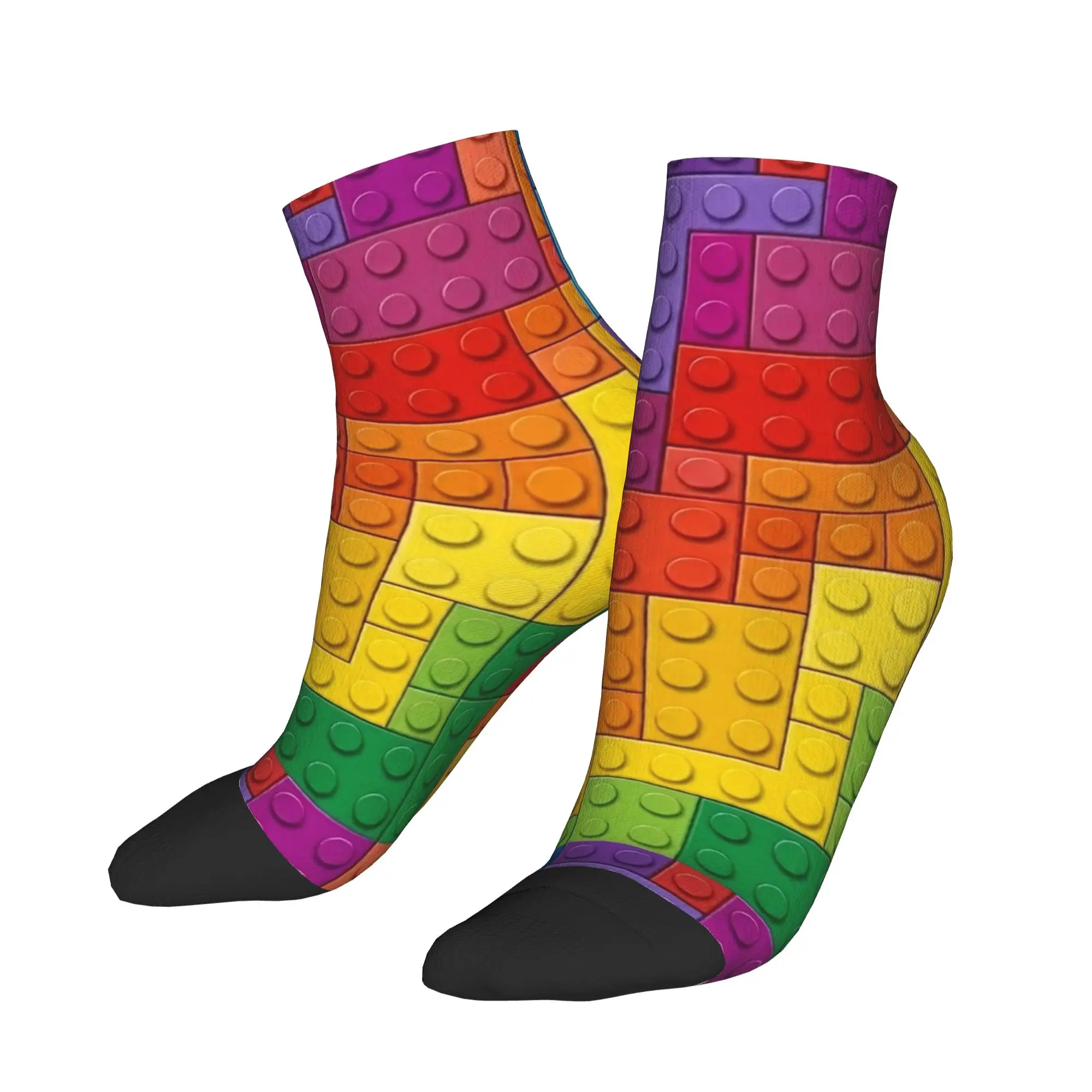 Building Blocks Construction Time Color Mix Ankle Socks Anti-Slip Breathable Outdoor Socks For Men Autumn Trendy Design Sock
Building Blocks Construction Time Color Mix Ankle Socks Anti-Slip Breathable Outdoor Socks For Men Autumn Trendy Design Sock