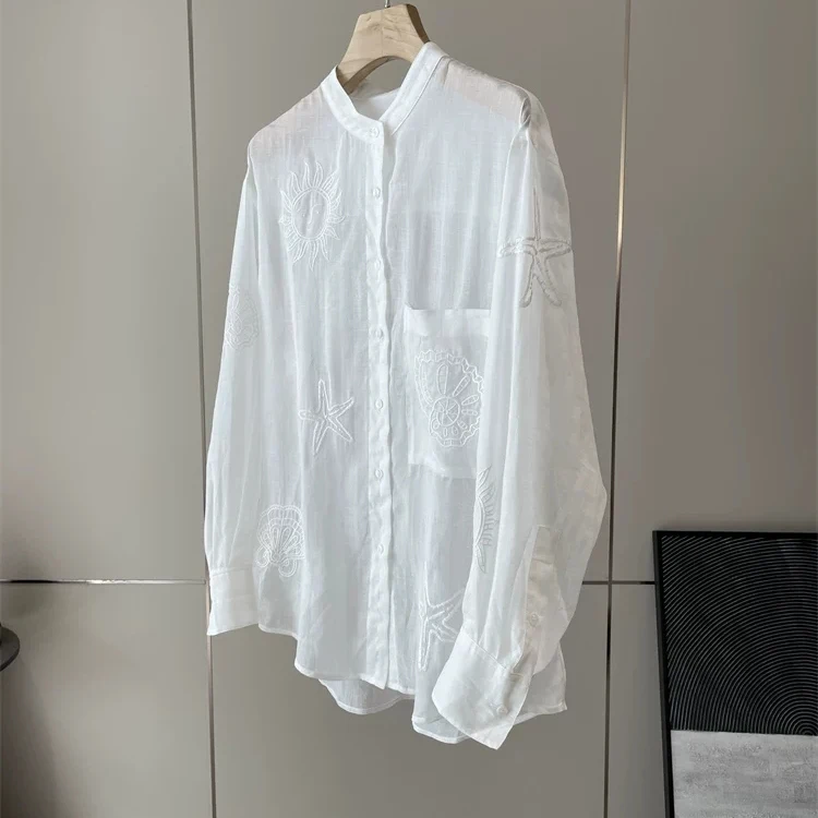 Island Series Shirt Exquisite Craftsmanship Linen Fabric Long Sleeve Women's Casual Style Breathable Comfortable Summer Shirt
Island Series Shirt Exquisite Craftsmanship Linen Fabric Long Sleeve Women's Casual Style Breathable Comfortable Summer Shirt