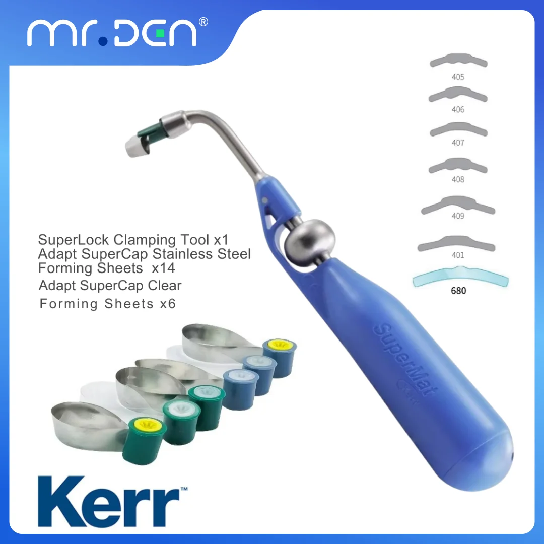 1set Kerr SuperCap 2150 Dental Matrices Clear Forming Sheet Ring Set For Dental Restoration
1set Kerr SuperCap 2150 Dental Matrices Clear Forming Sheet Ring Set For Dental Restoration