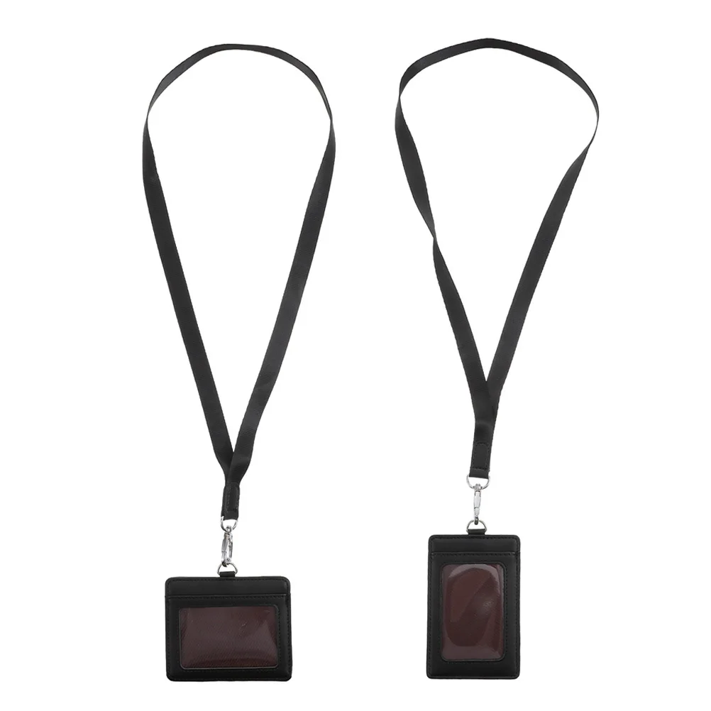 2pcs Id Cards Holder Lightweight Portable Badge Cover For Staff Students Nurses Lanyard Multi-Function Hanging Card Protector Pu
2pcs Id Cards Holder Lightweight Portable Badge Cover For Staff Students Nurses Lanyard Multi-Function Hanging Card Protector Pu