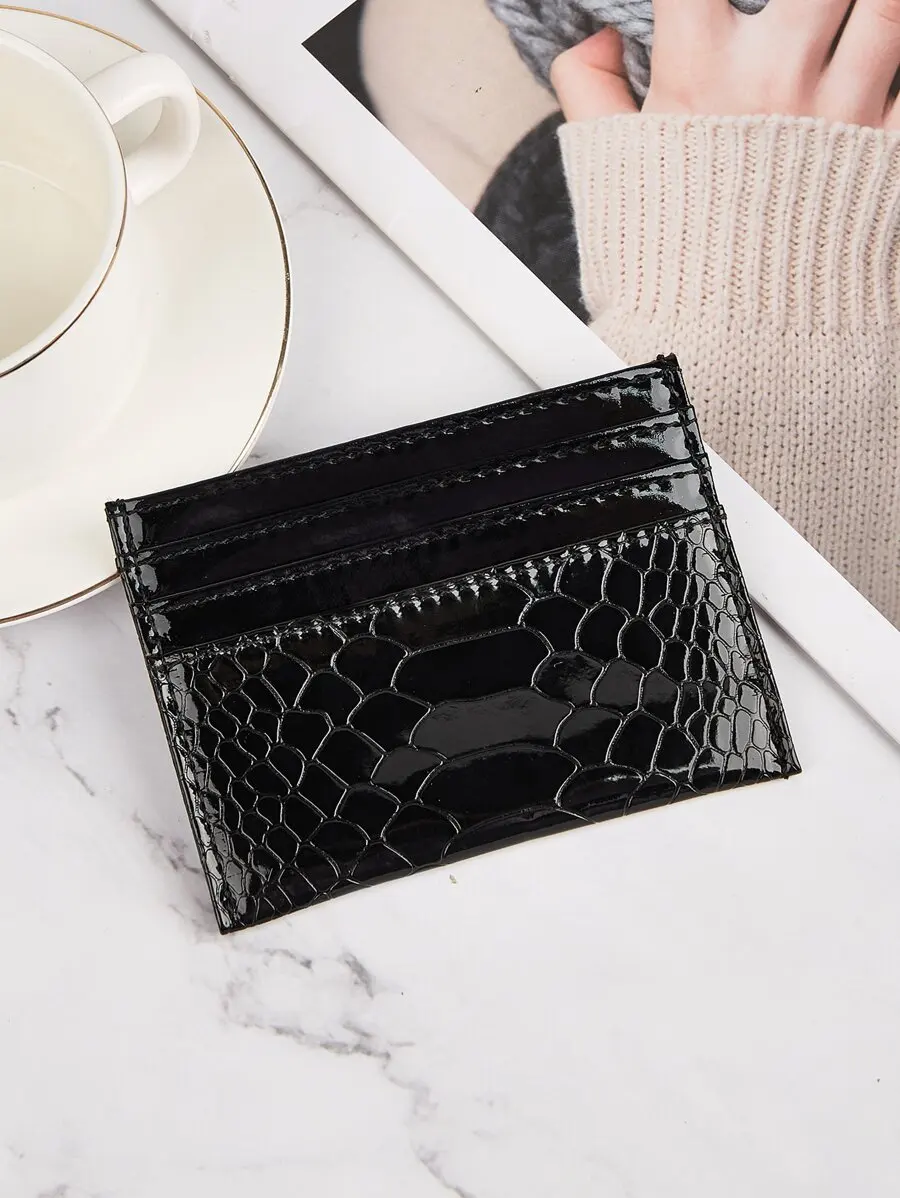 Crocodile Embossed Slim Lightweight Embossed Crocodile Portable Cash ID Card Card Coin Pocket Short Wallet Small Pouch
Crocodile Embossed Slim Lightweight Embossed Crocodile Portable Cash ID Card Card Coin Pocket Short Wallet Small Pouch