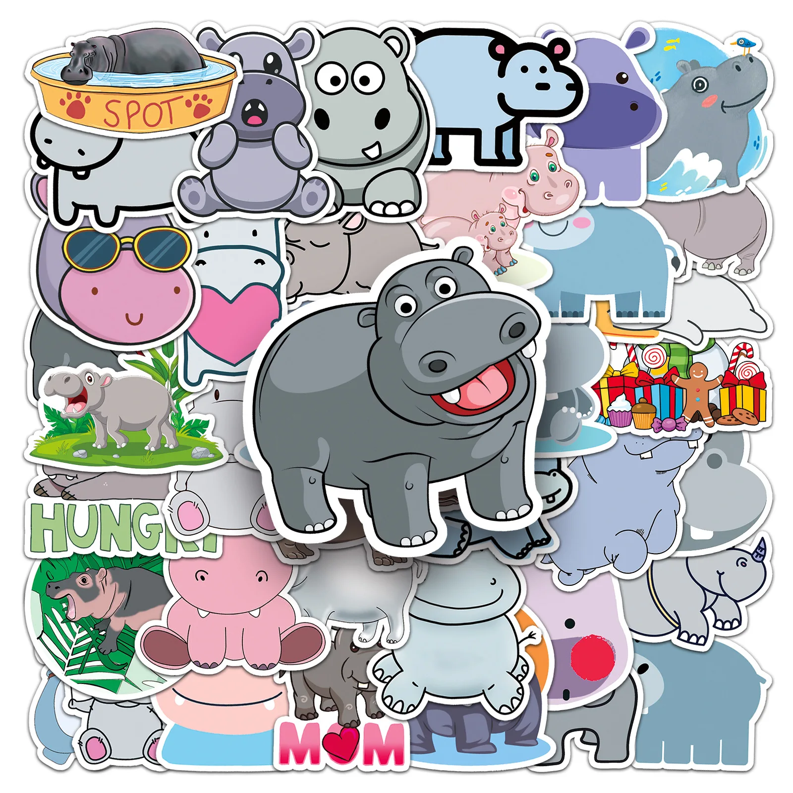 10/50PCS Hippo graffiti personality cartoon animal children DIY mobile phone case water cup suitcase waterproof stickers
10/50PCS Hippo graffiti personality cartoon animal children DIY mobile phone case water cup suitcase waterproof stickers
