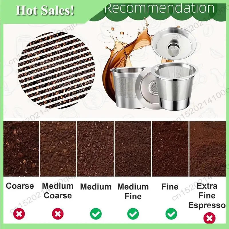 -FDDT Reusable K Cups For Keurig Stainless Steel Reusable K Pods Coffee Filter Refillable K Cups For Keurig 1.0
-FDDT Reusable K Cups For Keurig Stainless Steel Reusable K Pods Coffee Filter Refillable K Cups For Keurig 1.0