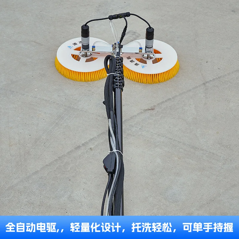 Electric double head handheld cleaning brush Dual power photovoltaic panel cleaning machine Factory building Solar
Electric double head handheld cleaning brush Dual power photovoltaic panel cleaning machine Factory building Solar