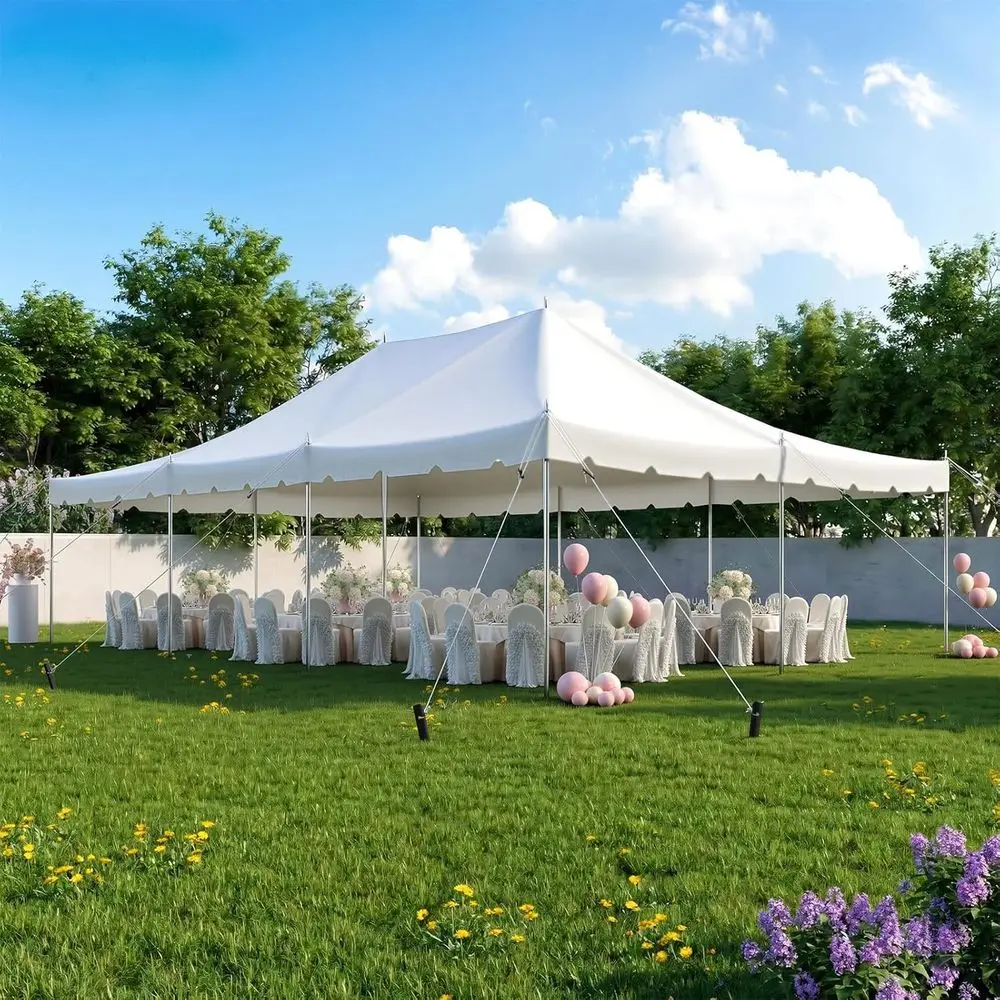 20x30t Pole Party Tent, Weekend Heavy Duty with Carry Bags, PVC Outdoor Canopies or 120 People, Large Tents or Parties, Events,
20x30t Pole Party Tent, Weekend Heavy Duty with Carry Bags, PVC Outdoor Canopies or 120 People, Large Tents or Parties, Events,