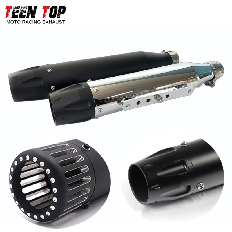 Универсальный мотоциклетный выхлопной глушитель 38 мм, 40 мм, 43 мм, 45 мм, винтажный глушитель для Harley GG125 YB125SP Oldtime Escape Moto
Универсальный мотоциклетный выхлопной глушитель 38 мм, 40 мм, 43 мм, 45 мм, винтажный глушитель для Harley GG125 YB125SP Oldtime Escape Moto