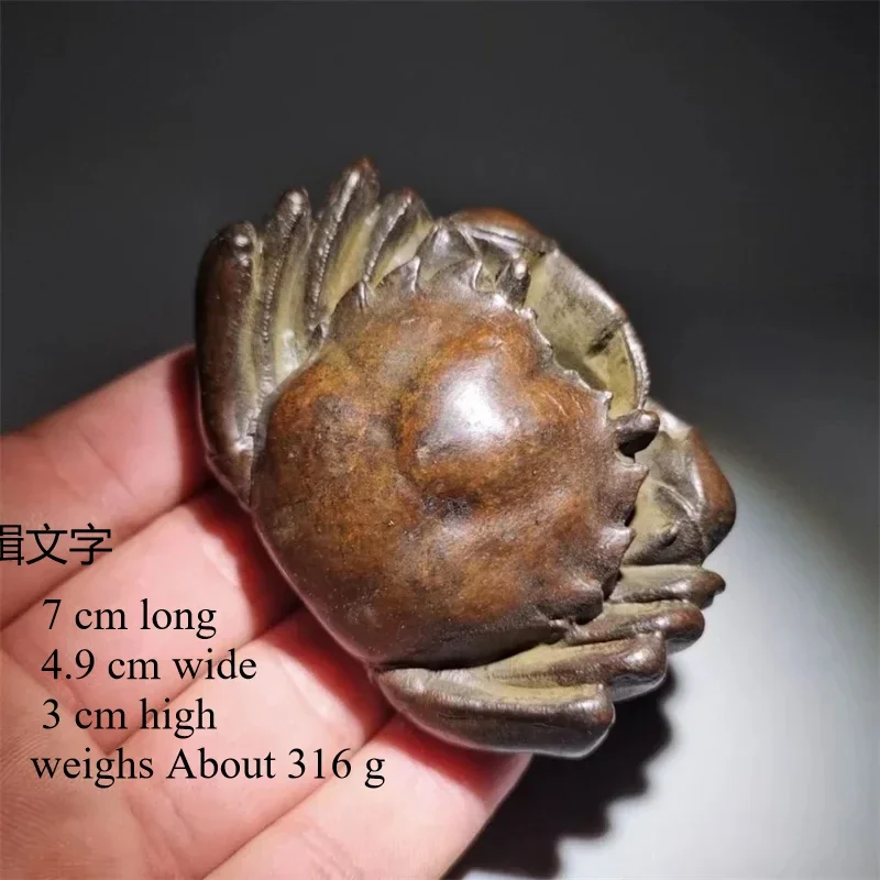 Little Fairy/ Retro Pure Copper Crab Creative Home Ornaments Metal Animal Tea Pet Model Ornaments Home Garden Decoration Gifts
Little Fairy/ Retro Pure Copper Crab Creative Home Ornaments Metal Animal Tea Pet Model Ornaments Home Garden Decoration Gifts