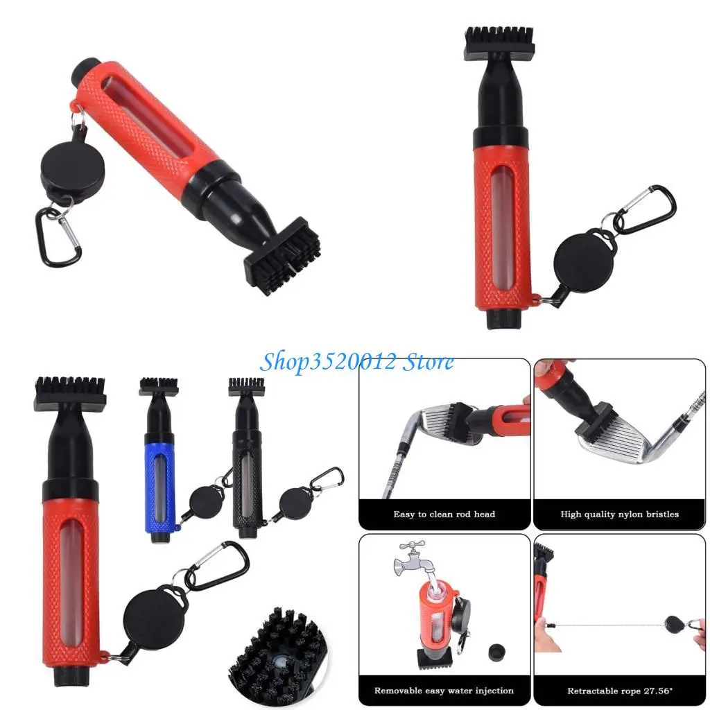 27RD Efficient Golf Gear Cleaning Brush with Interchangeable Brush Heads 
27RD Efficient Golf Gear Cleaning Brush with Interchangeable Brush Heads
