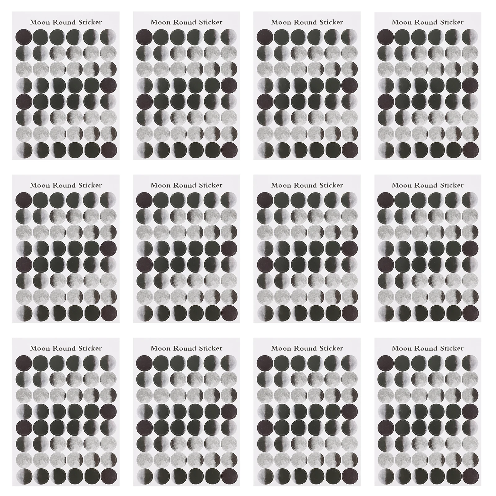 50 Sheets Moon Scrapbook Stickers Premium Phase Decals Diy Decoration Gift Sealing Envelop Labels Smooth
50 Sheets Moon Scrapbook Stickers Premium Phase Decals Diy Decoration Gift Sealing Envelop Labels Smooth