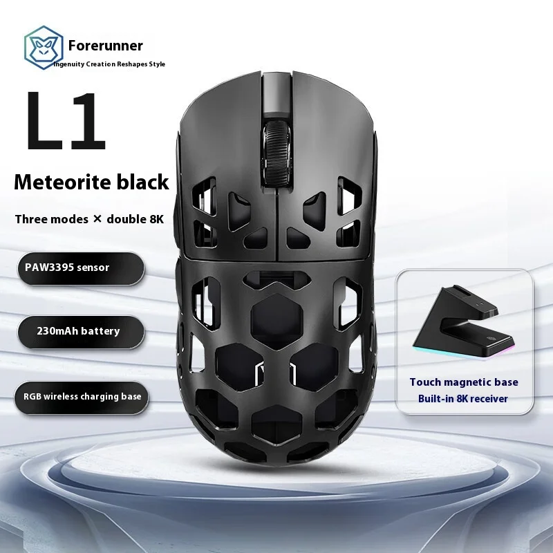 Eweadn L1 Wireless Mouse 3-Mode Bluetooth Paw3395 Rgb Base Hollow Aluminum Alloy 8k E-Sports Gaming Mouse Pc Laptop Accessories
Eweadn L1 Wireless Mouse 3-Mode Bluetooth Paw3395 Rgb Base Hollow Aluminum Alloy 8k E-Sports Gaming Mouse Pc Laptop Accessories