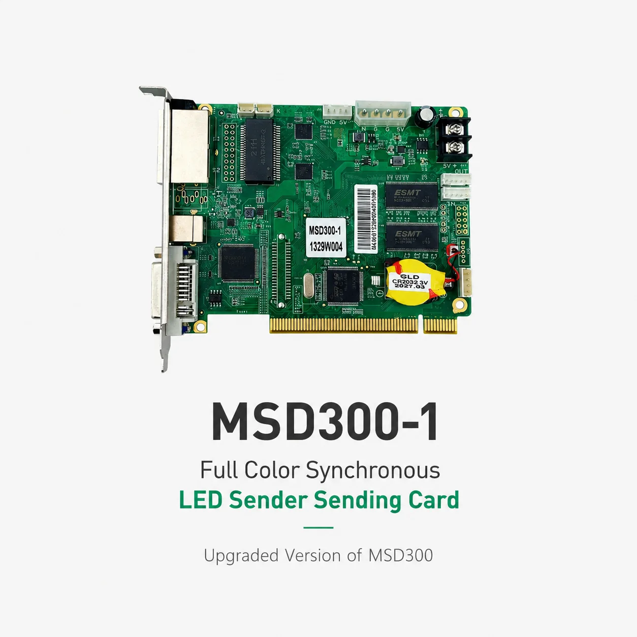 MSD300 MSD300-1 LED Display Sending Card Control System LED Screen Controller Card
MSD300 MSD300-1 LED Display Sending Card Control System LED Screen Controller Card