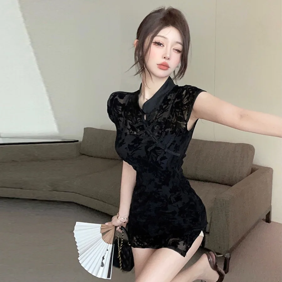 【New style】8988 Southeast Asia 2026 women's clothing fake two-piece retro style split slim cheongsam dress
【New style】8988 Southeast Asia 2026 women's clothing fake two-piece retro style split slim cheongsam dress