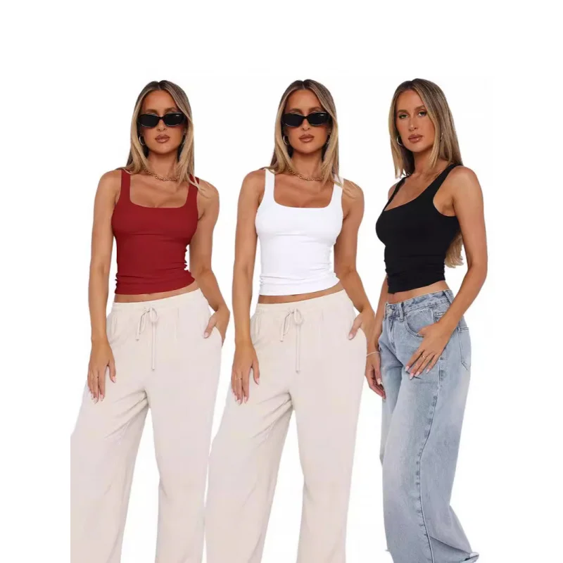 European and American New Women's Clothing Casual Solid Color Tight Fit Thickened Double-Layer Streetwear Base Shirt Top
European and American New Women's Clothing Casual Solid Color Tight Fit Thickened Double-Layer Streetwear Base Shirt Top