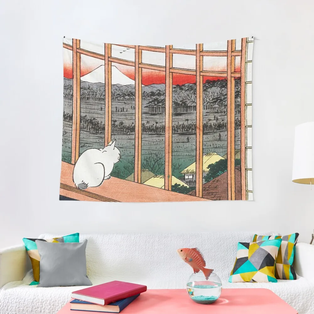 Utagawa Hiroshige Japanese Woodblock Cat Print Tapestry Aesthetic Room Decor Room Decor Cute Decoration Wall Tapestry
Utagawa Hiroshige Japanese Woodblock Cat Print Tapestry Aesthetic Room Decor Room Decor Cute Decoration Wall Tapestry