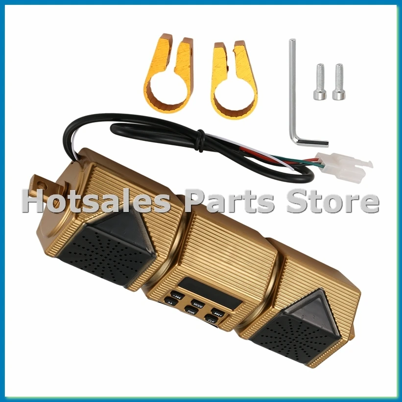 Мотоциклетный MP3-плеер с динамиком на руль, Bluetooth, FM-радио, водонепроницаемый, с регулируемым креплением, аудиосистема для мотоцикла 12В-A33R
Мотоциклетный MP3-плеер с динамиком на руль, Bluetooth, FM-радио, водонепроницаемый, с регулируемым креплением, аудиосистема для мотоцикла 12В-A33R