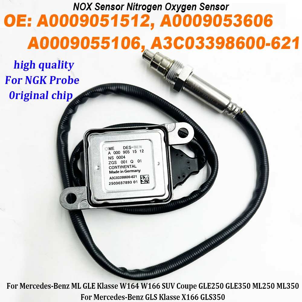 A0009051512 A0009053606 A0009055106 High Quality For NGK Probe Nox Sensor 0009051512 For Mercedes-Benz GLS Klasse X166 GLS350
A0009051512 A0009053606 A0009055106 High Quality For NGK Probe Nox Sensor 0009051512 For Mercedes-Benz GLS Klasse X166 GLS350