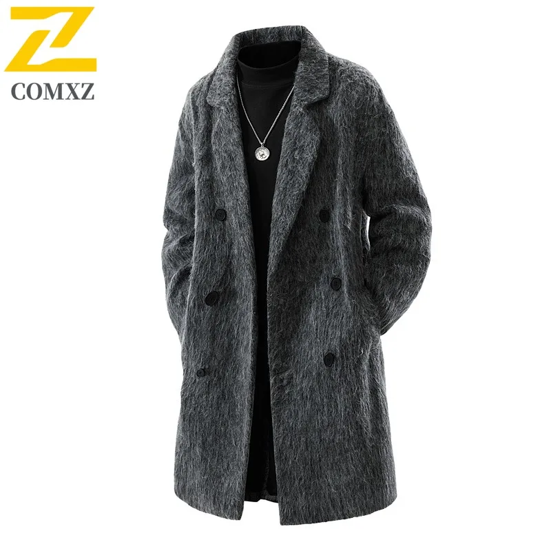 Men Casual Long Windbreaker Autumn Winter Korean Style Solid color Coat Windproof Fleece Lined Cold weather protection Jacket
Men Casual Long Windbreaker Autumn Winter Korean Style Solid color Coat Windproof Fleece Lined Cold weather protection Jacket