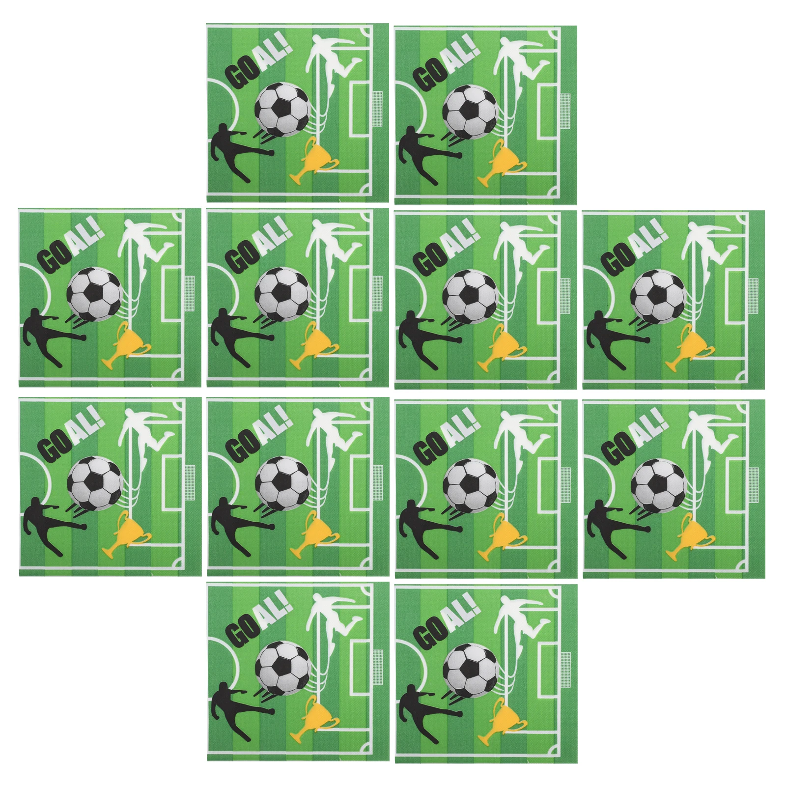 20pcs Football Printed Napkins Soccer Party Supplies High Absorbency Disposable Paper Accessories for Celebrations
20pcs Football Printed Napkins Soccer Party Supplies High Absorbency Disposable Paper Accessories for Celebrations