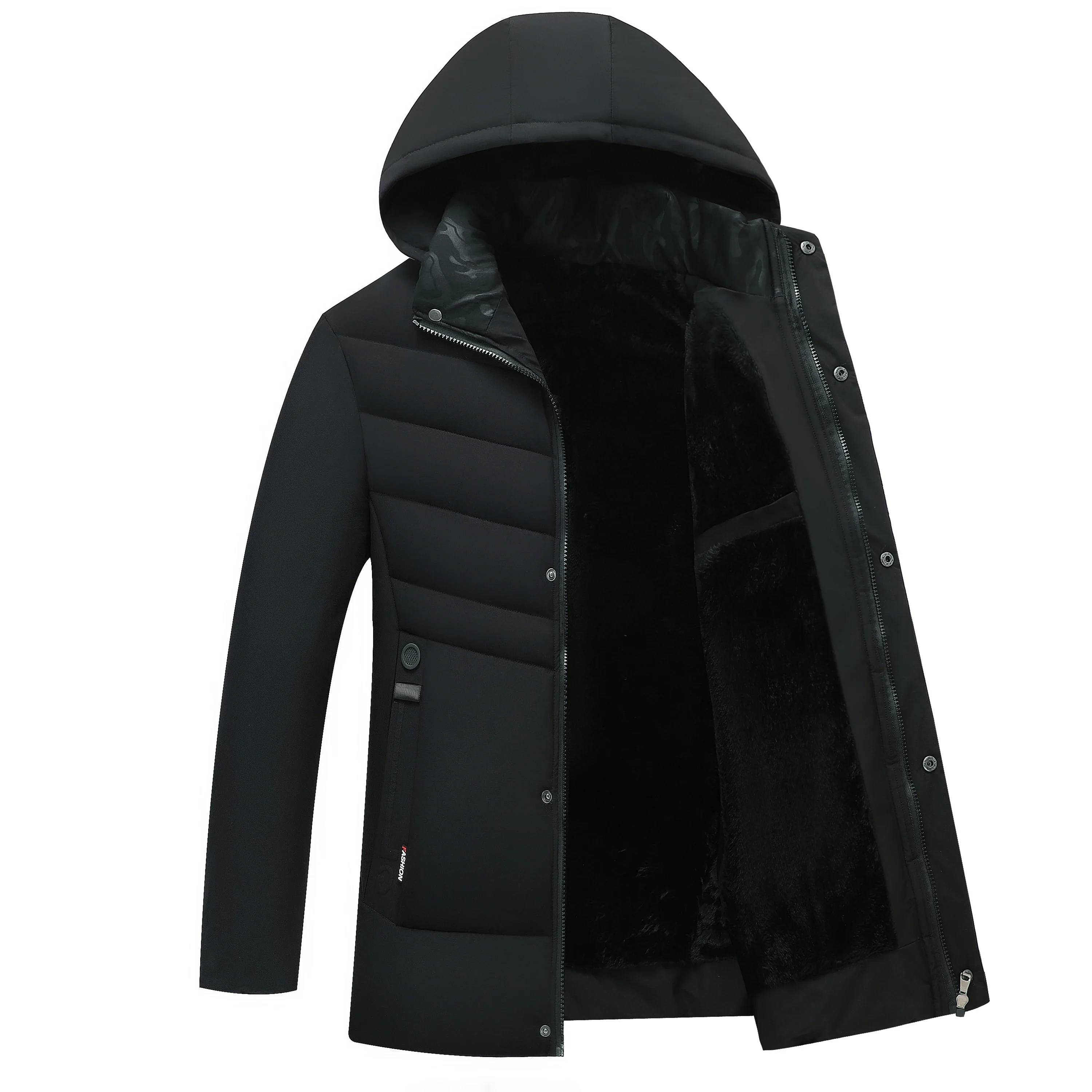 Mens Winter Jacket Windproof Gift Father Husband Parka Windproof Parkas New Fashion Fleece Hooded Winter Men Thick Warm Coat
Mens Winter Jacket Windproof Gift Father Husband Parka Windproof Parkas New Fashion Fleece Hooded Winter Men Thick Warm Coat