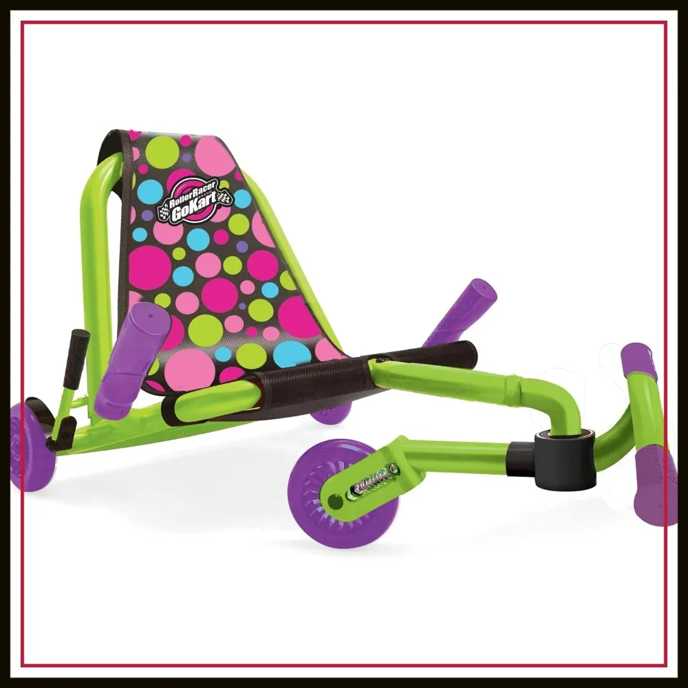Go Kart with Zig-Zag Motion: Swing Side-to-Side for Amazing Ride on Any Hard Surface
Go Kart with Zig-Zag Motion: Swing Side-to-Side for Amazing Ride on Any Hard Surface