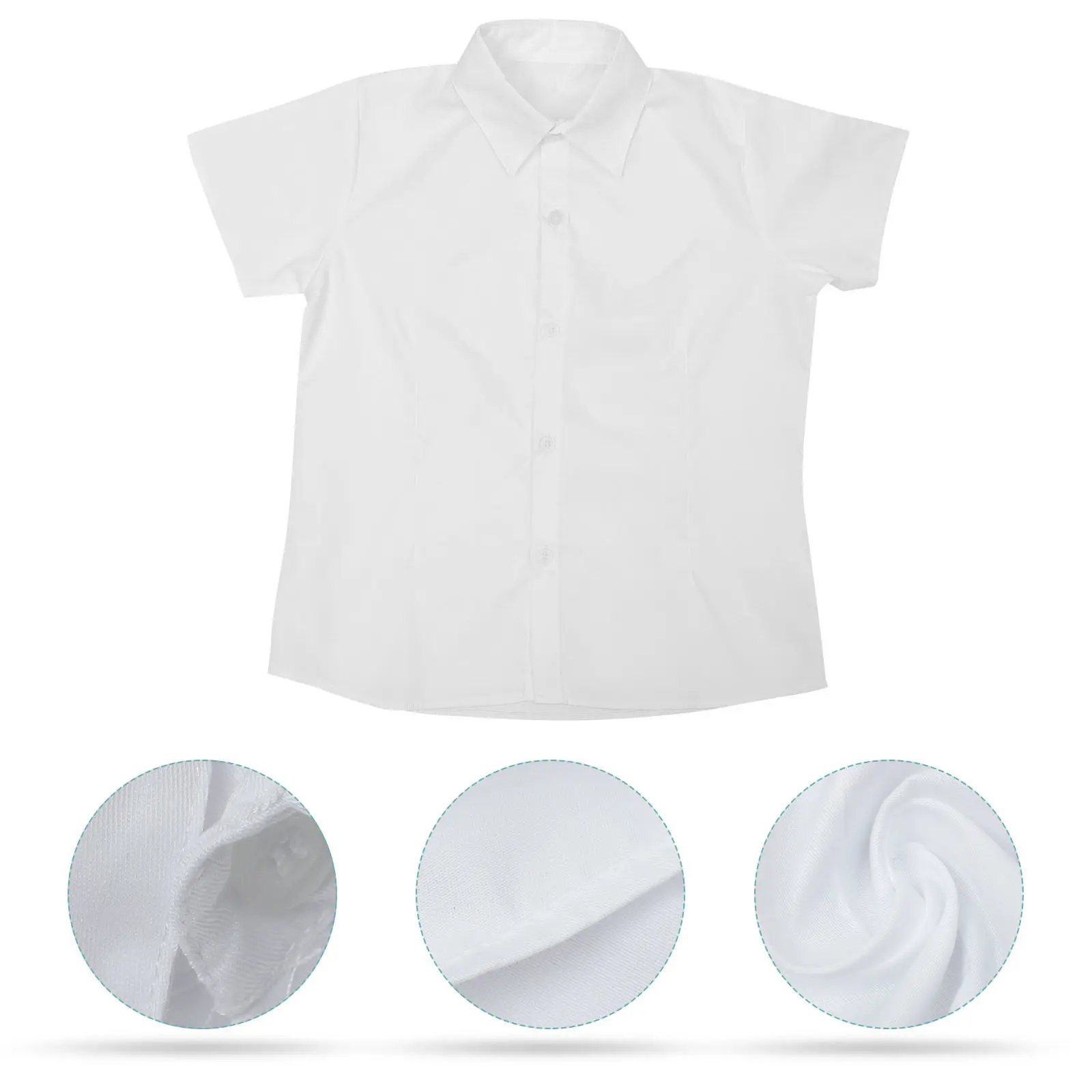 1pc Summer Women'S Style Student Uniform Short Sleeve Shirt Student Uniform School Class Top Short Sleeve Shirt White M
1pc Summer Women'S Style Student Uniform Short Sleeve Shirt Student Uniform School Class Top Short Sleeve Shirt White M