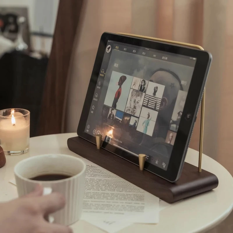 Walnut Wood Tablet Stand Electronic Supplies Storage Rack Multi-Function Phone Desktop Mount Home Office for Ipad Storage Holder
Walnut Wood Tablet Stand Electronic Supplies Storage Rack Multi-Function Phone Desktop Mount Home Office for Ipad Storage Holder