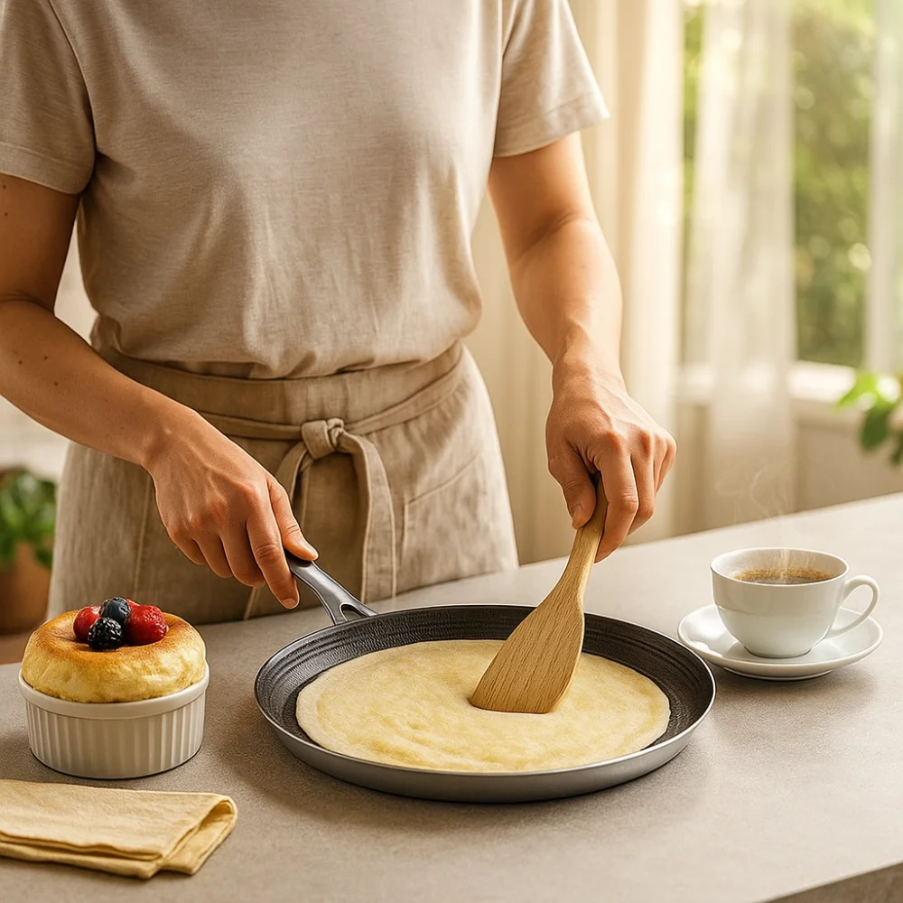 Stainless Steel Crepe Pan Non-Stick Honeycomb Coating Frying Pan Pizza Tray Kitchen Cookware 26/28cm Pancake Egg Pan All Stoves
Stainless Steel Crepe Pan Non-Stick Honeycomb Coating Frying Pan Pizza Tray Kitchen Cookware 26/28cm Pancake Egg Pan All Stoves