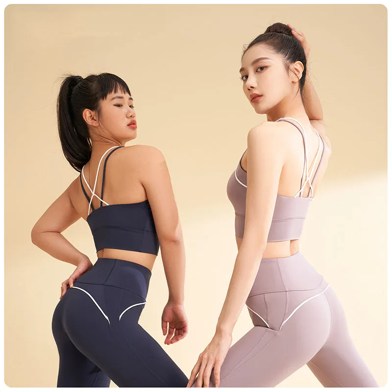 New Women's Slim Yoga Exercise Set With High Elasticity And Breathable Yoga Clothing
New Women's Slim Yoga Exercise Set With High Elasticity And Breathable Yoga Clothing