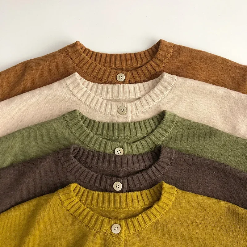 5336C Children Sweater Spring Autumn Cotton Knitted Cardigan Coat Children's Sweater Solid Color 1-7Year Girl's Sweater
5336C Children Sweater Spring Autumn Cotton Knitted Cardigan Coat Children's Sweater Solid Color 1-7Year Girl's Sweater