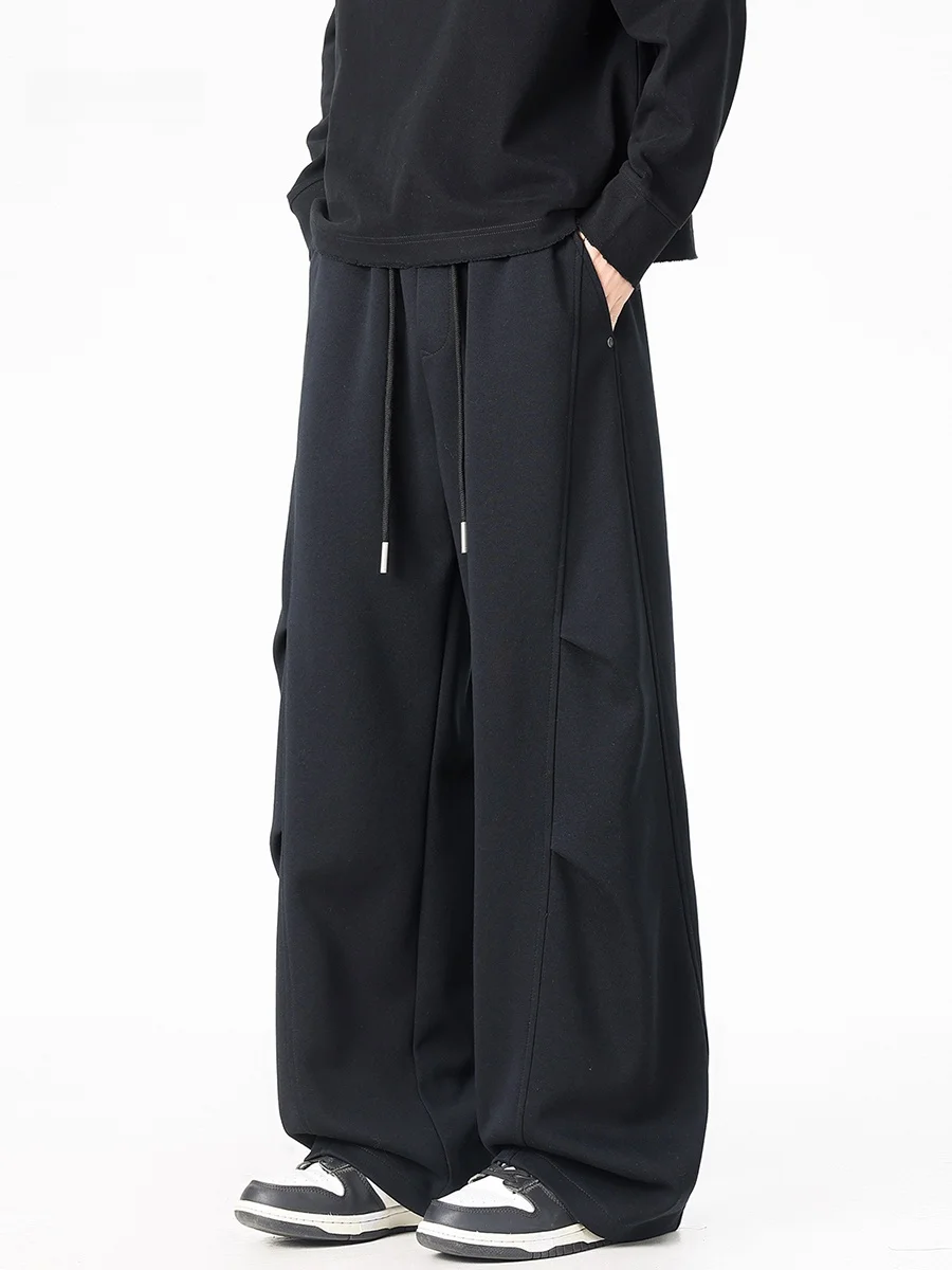 Мужские зимние брюки American Sle: модные, утепленные флисом, с плиссировкой и вставками, свободного прямого кроя, повседневные, спортивные, длинные
Мужские зимние брюки American Sle: модные, утепленные флисом, с плиссировкой и вставками, свободного прямого кроя, повседневные, спортивные, длинные