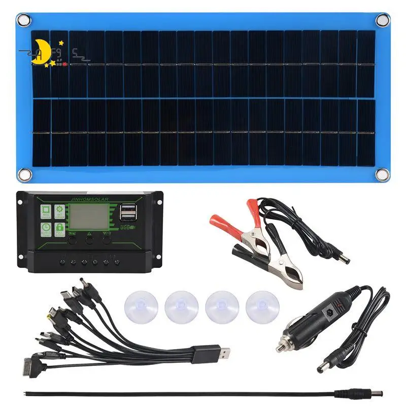 AF95-300W Solar Panel 12V 5V Dual USB Controller Waterproof Monocrystalin Solar Cells Battery Charger
AF95-300W Solar Panel 12V 5V Dual USB Controller Waterproof Monocrystalin Solar Cells Battery Charger