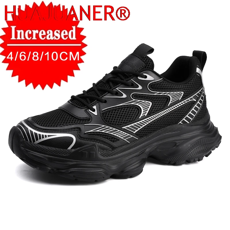 Fashion White Sneakers Hidden Heels Heightening Walking Work Shoes For Men 4/6/8CM Summer Casual Sports Breathable Taller Shoes
Fashion White Sneakers Hidden Heels Heightening Walking Work Shoes For Men 4/6/8CM Summer Casual Sports Breathable Taller Shoes