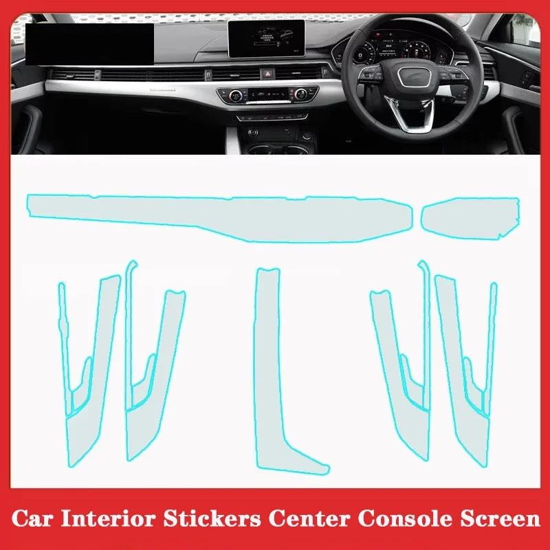 Car interior carbon fibre Film Tpu Transparent Center console Anti scratch resist film For Audi A4 A5 B9 FY 2016-2020
Car interior carbon fibre Film Tpu Transparent Center console Anti scratch resist film For Audi A4 A5 B9 FY 2016-2020