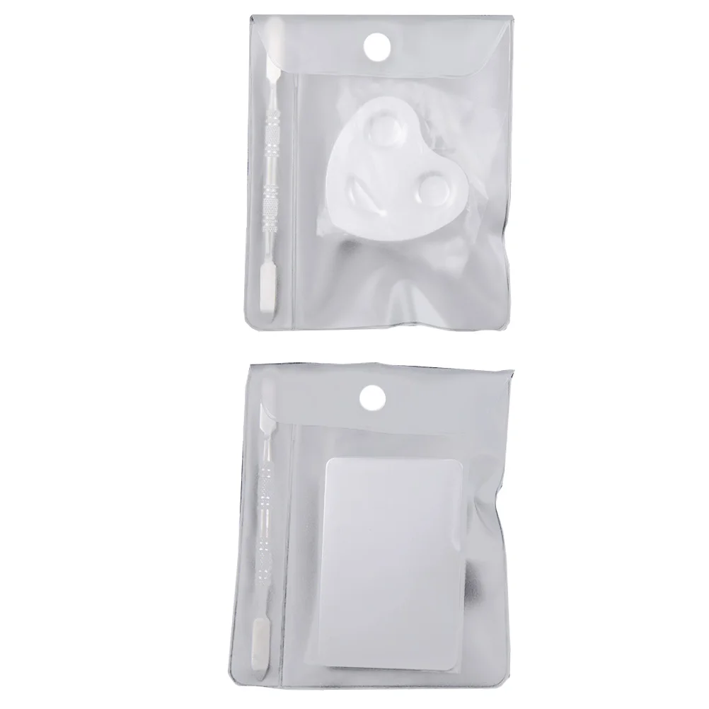 2 Sets Ring Palette Gel Nail Polish Paint Eye Shadow DIY Color Plate Holder Stainless Steel Material Manicure Pallet Mixing
2 Sets Ring Palette Gel Nail Polish Paint Eye Shadow DIY Color Plate Holder Stainless Steel Material Manicure Pallet Mixing
