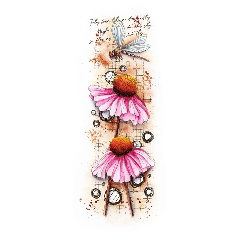 Slimline Dragonfly Daisy Flowers Tbransparent Stamps for DIY Scrapbooking Paper Card Making Craft Clear Stamps New Arrival 2022
Slimline Dragonfly Daisy Flowers Tbransparent Stamps for DIY Scrapbooking Paper Card Making Craft Clear Stamps New Arrival 2022