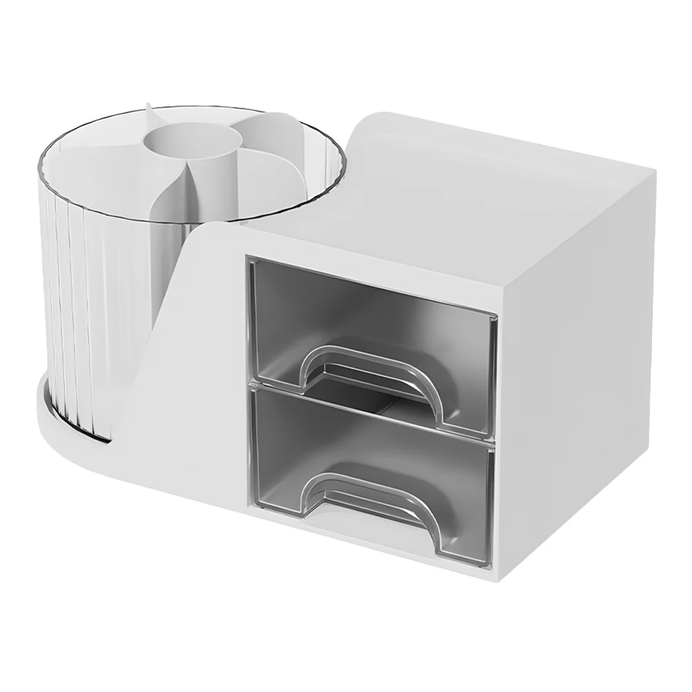 Bracket Rotating Drawer Pen Holder Office Pot Organizer Storage The Pet Binder for Desk
Bracket Rotating Drawer Pen Holder Office Pot Organizer Storage The Pet Binder for Desk